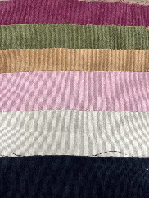 Tela Panilla Lisa De Poliéster Para Pantalón, Camisa Y Vestido · carta de colores