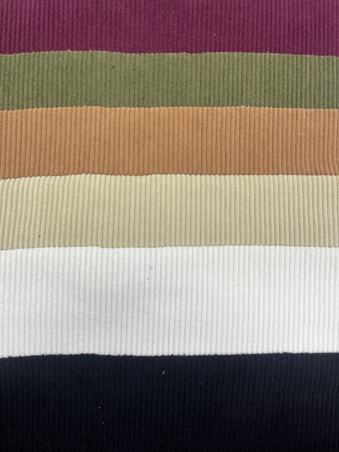 Tela Panilla Circular Lisa De Poliéster Para Pantalón, Chamarra Y Vestido · carta de colores