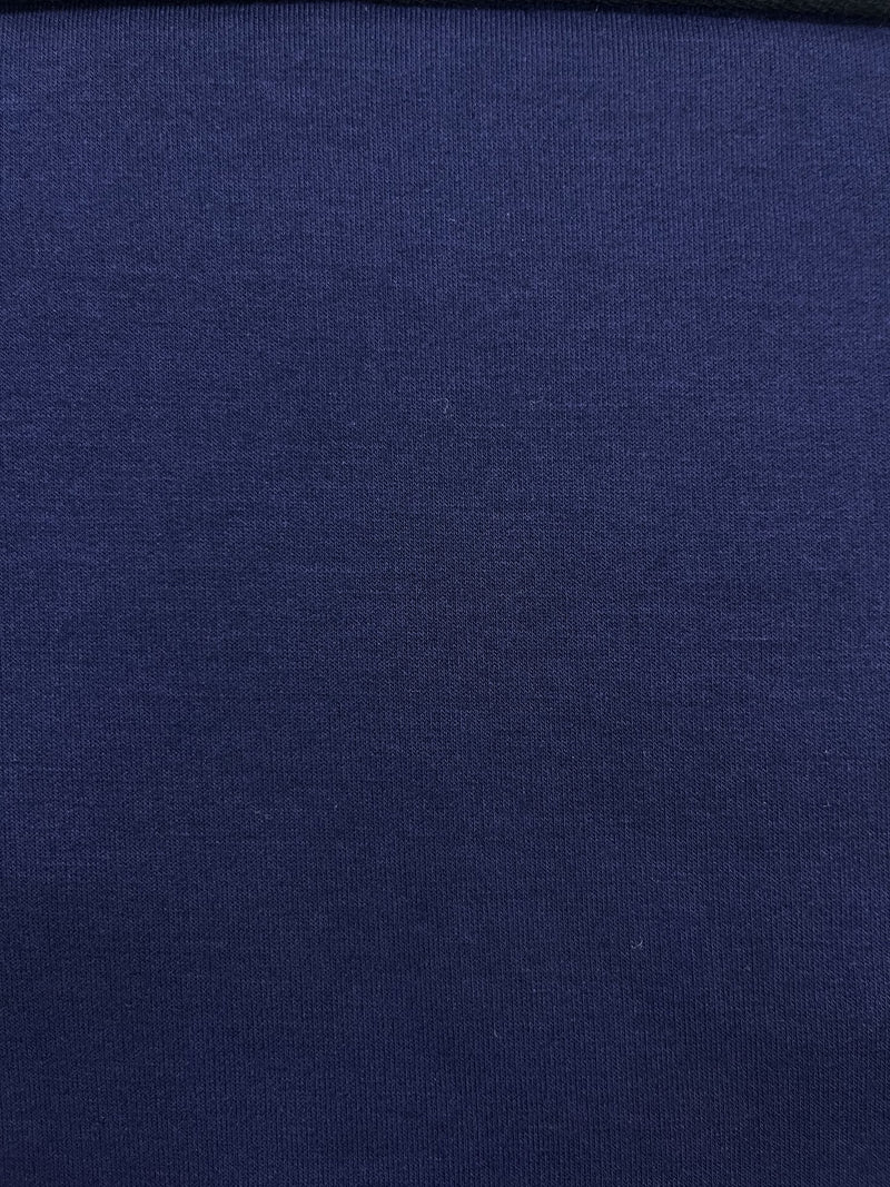 Tela French Terry Lisa De Poliéster Para Chamarra, Playera, Short Y Vestido · muestra de color