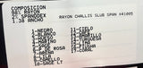 RAYON CHALLIS SLUB SPAN