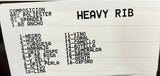 HEAVY/BABY RIB