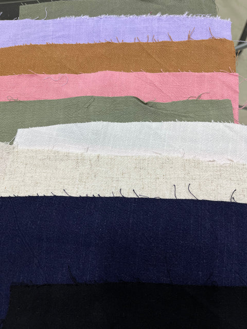 Tela Manta Lino Lisa De Rayón Para Blusa Y Pantalón · 146 cm