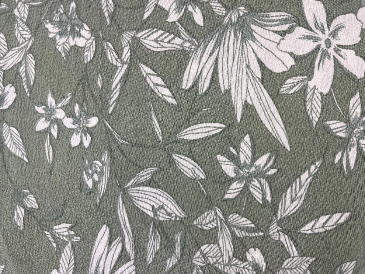 Tela Madrid Estampada De Poliéster Para Blusa, Pantalón Y Vestido · 146 cm · 14023
