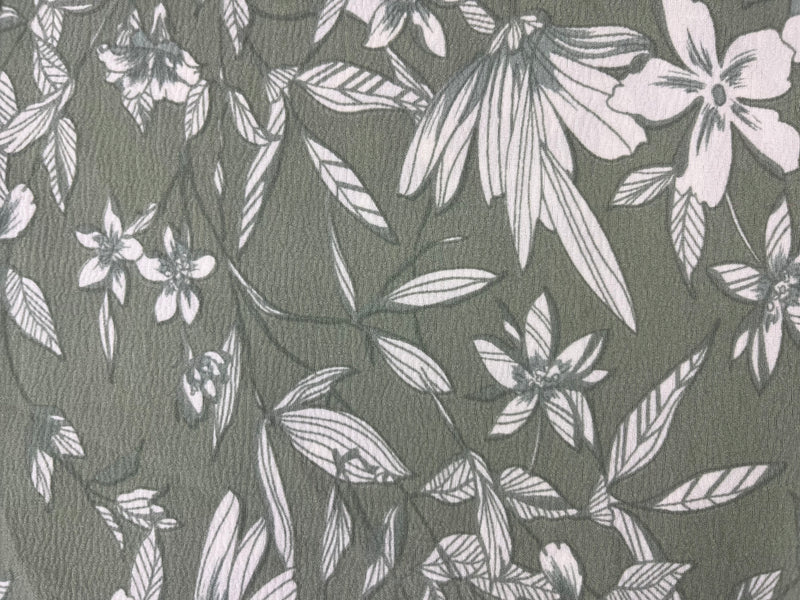 Tela Madrid Estampada De Poliéster Para Blusa, Pantalón Y Vestido · 146 cm · 14023