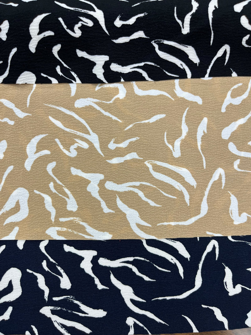 Tela Madrid Estampada De Poliéster Para Blusa, Pantalón Y Vestido · 146 cm · 14776