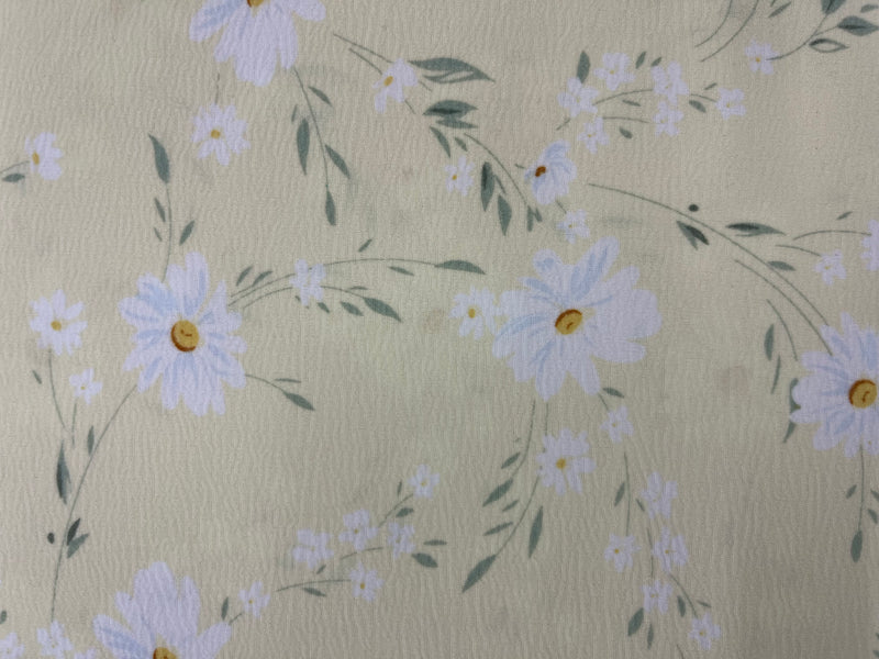 Tela Madrid Estampada De Poliéster Para Blusa, Pantalón Y Vestido · 146 cm