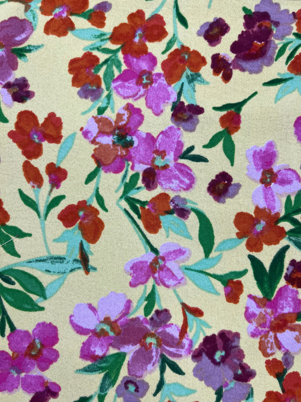 Tela Cey Estampada De Poliéster Para Blusa, Pantalón Y Vestido · 146 cm · 12740