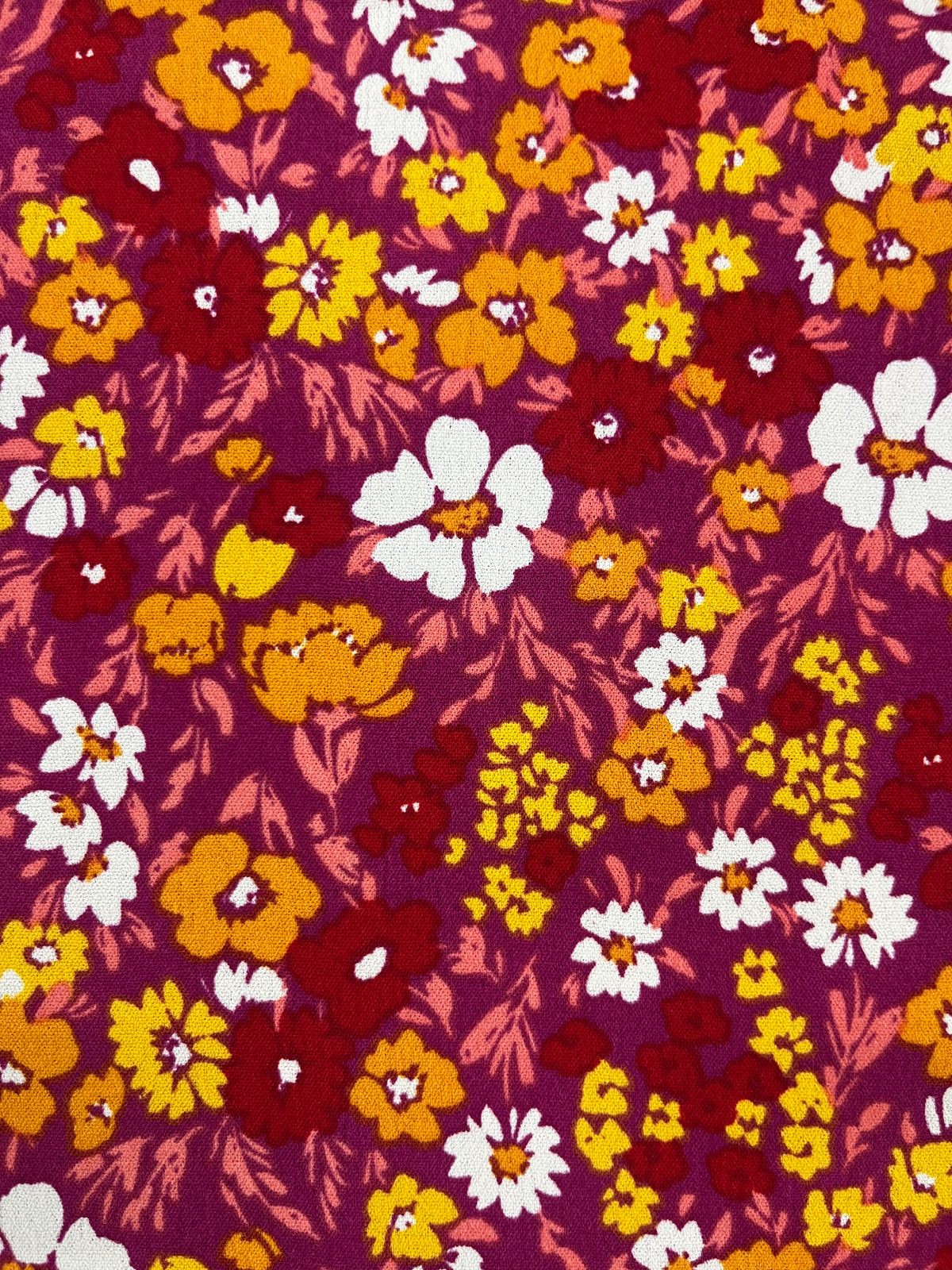 Tela Cey Estampada De Poliéster Para Blusa, Pantalón Y Vestido · 146 cm · 14038