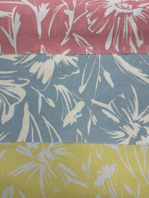 Tela Cey Estampada De Poliéster Para Blusa, Pantalón Y Vestido · 146 cm · 15195