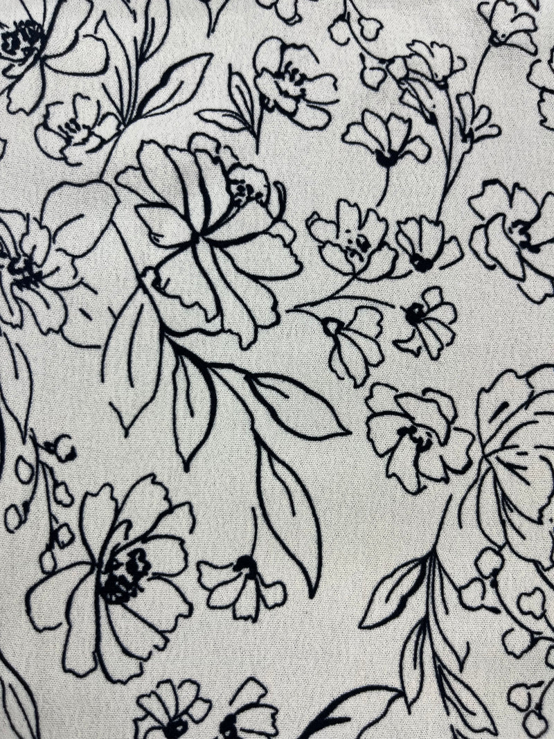 Tela Cey Estampada De Poliéster Para Blusa, Pantalón Y Vestido · 146 cm · 15293