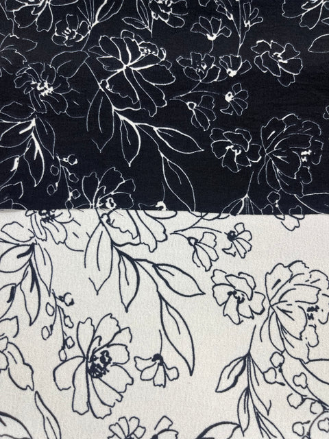 Tela Cey Estampada De Poliéster Para Blusa, Pantalón Y Vestido · 146 cm · 15293