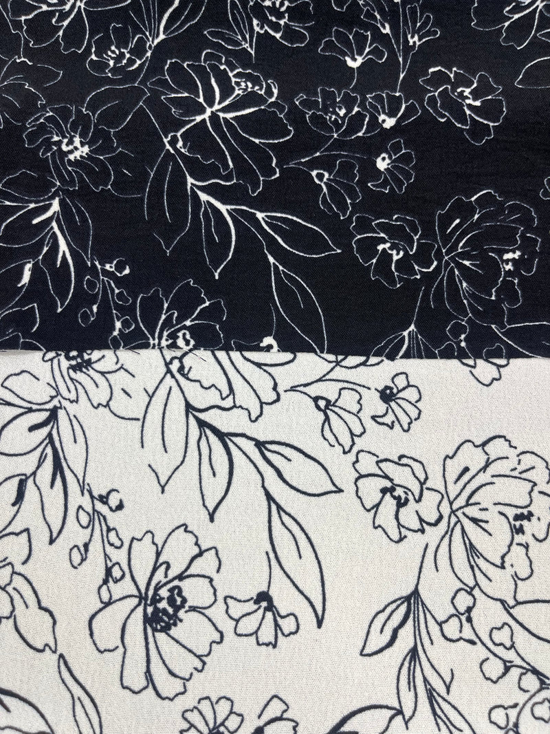 Tela Cey Estampada De Poliéster Para Blusa, Pantalón Y Vestido · 146 cm · 15293