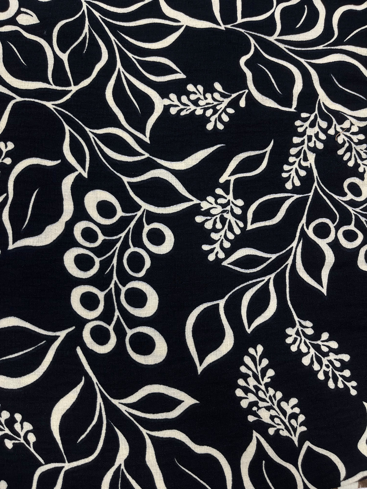 Tela Cey Lino Estampada De Poliéster Para Blusa, Pantalón Y Vestido · 146 cm · 15185