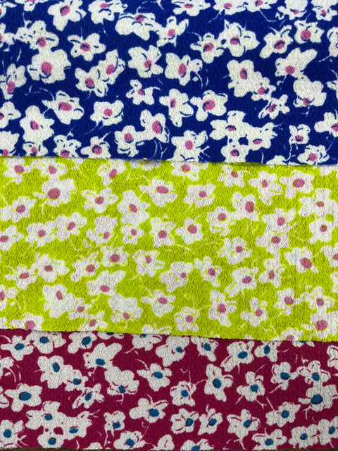 Tela Jessy Estampada De Poliéster Para Pantalón, Vestido Y Playera · 150 cm · 13767 · Por Kilo