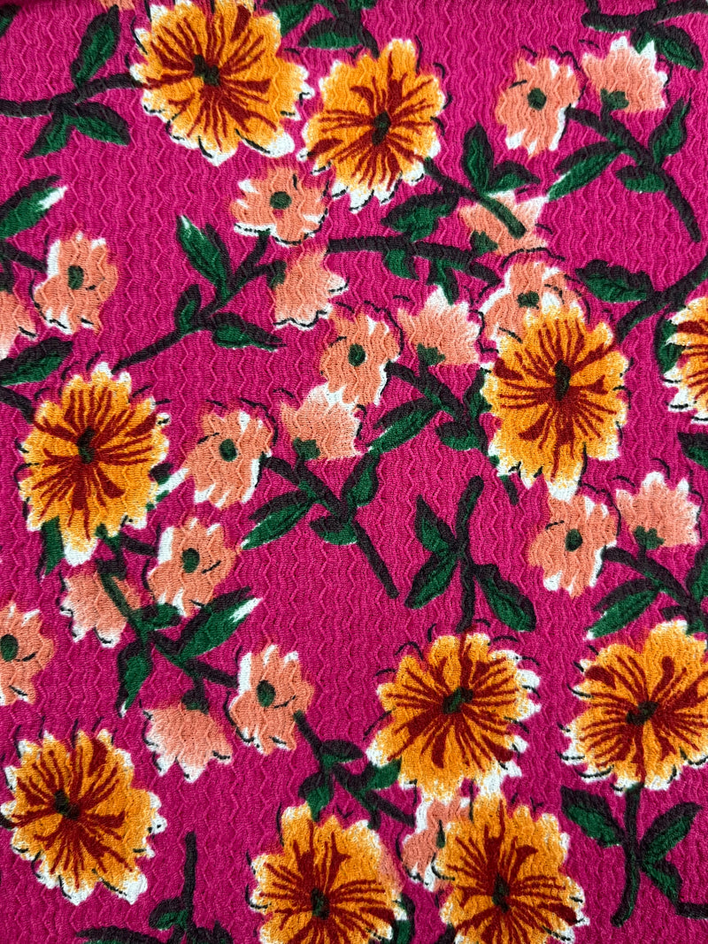 Tela Jessy Estampada De Poliéster Para Pantalón Y Vestido · 150 cm · 13768 · Por Kilo