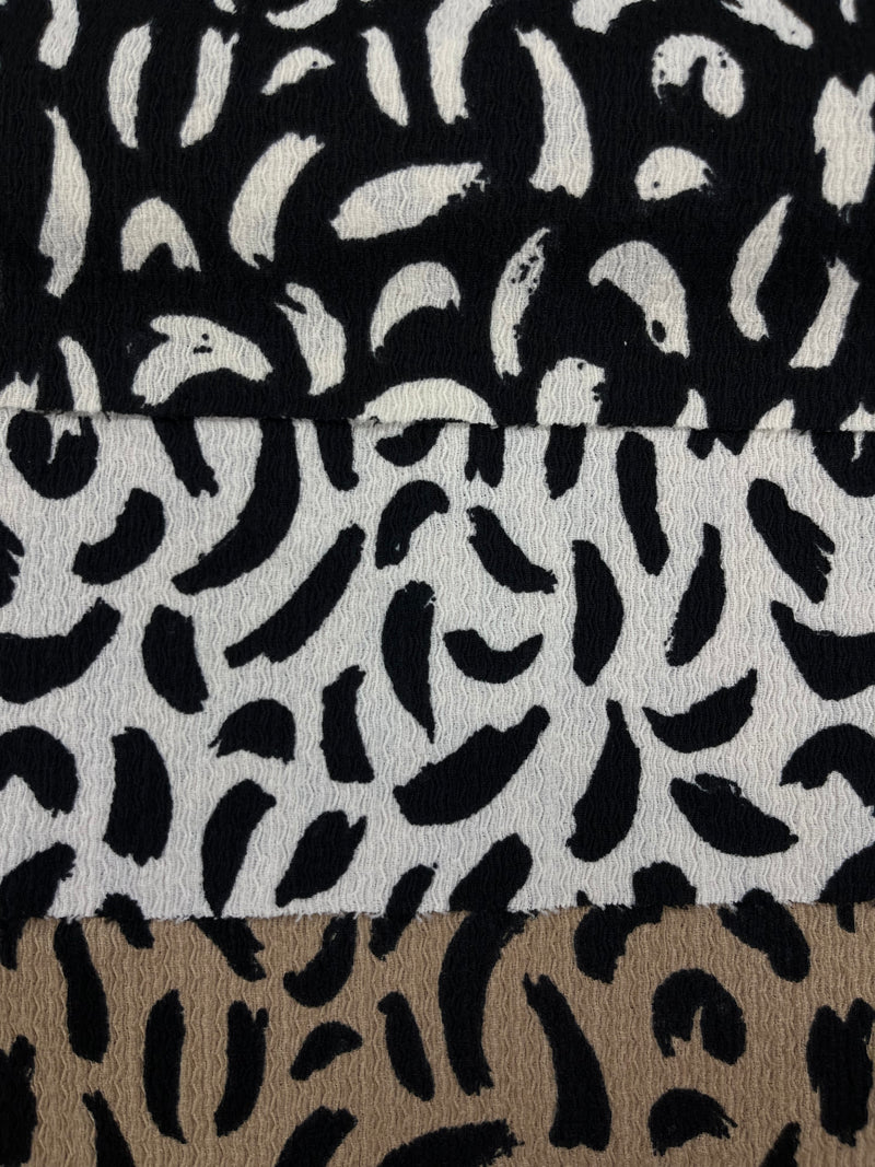 Tela Jessy Estampada De Poliéster Para Pantalón Y Vestido · 150 cm · 14874 · Por Kilo