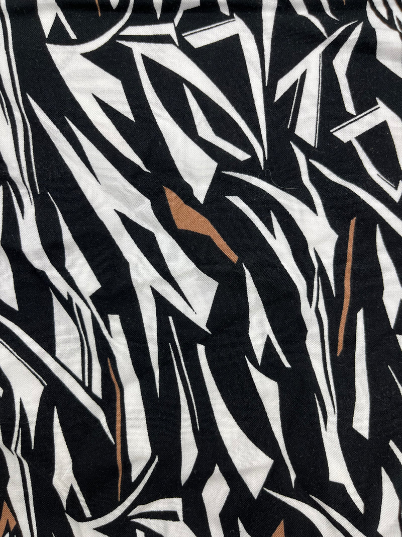 Tela Rayón Challis Estampada Para Blusa · 140 cm · 14668