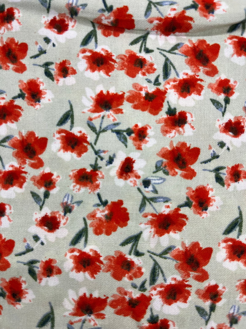 Tela Rayón Challis Estampada Para Blusa · 140 cm · 13124