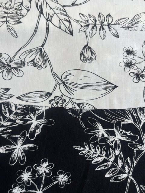 Tela Rayón Challis Estampada Para Blusa · 140 cm · 14767