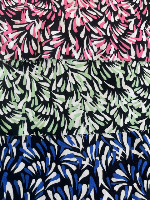 Tela Rayón Challis Estampada Para Blusa Y Pantalón · 140 cm · 14527