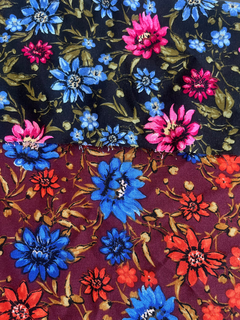 Tela Rayón Challis Estampada Para Blusa · 140 cm · 13099