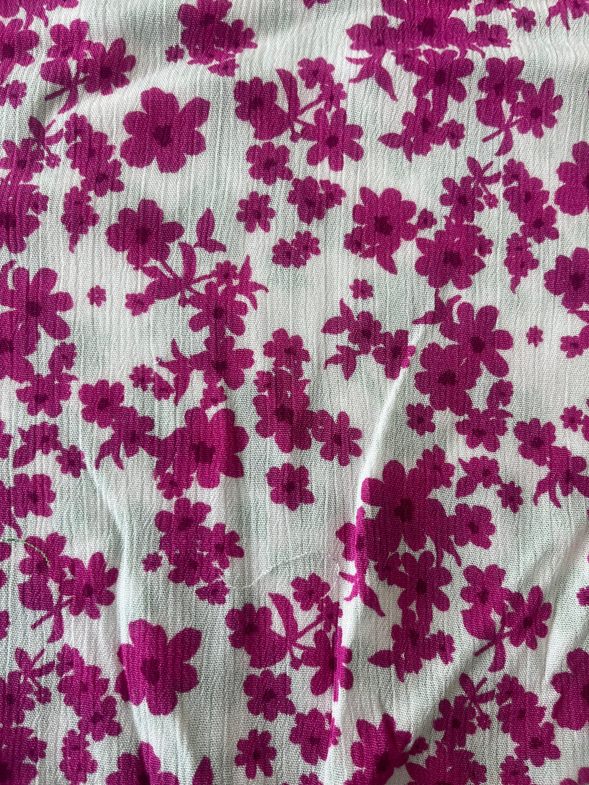 Tela Crepón Estampada De Rayón Para Blusa · 130 cm · 14028