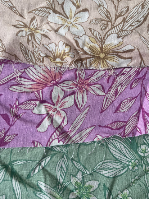 Tela Rayón Challis Slub Estampada Para Blusa · 146 cm · 14023