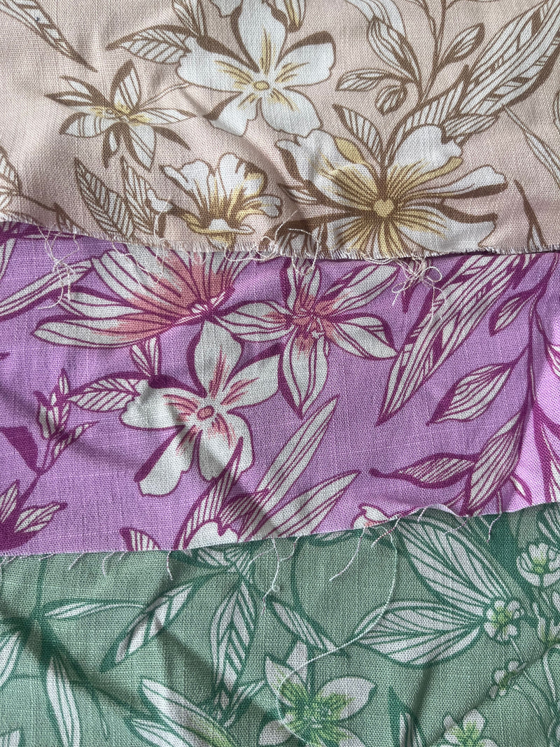 Tela Rayón Challis Slub Estampada Para Blusa · 146 cm · 14023