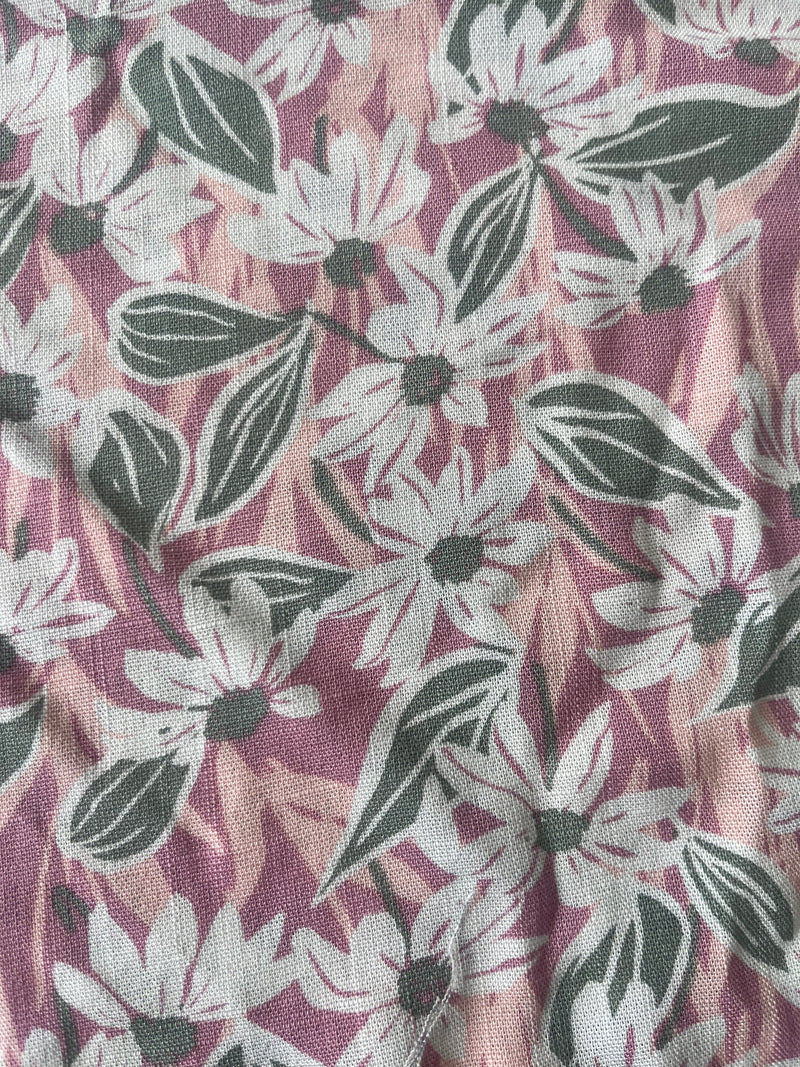Tela Rayón Challis Slub Estampada Para Blusa Y Pantalón · 146 cm · 14022