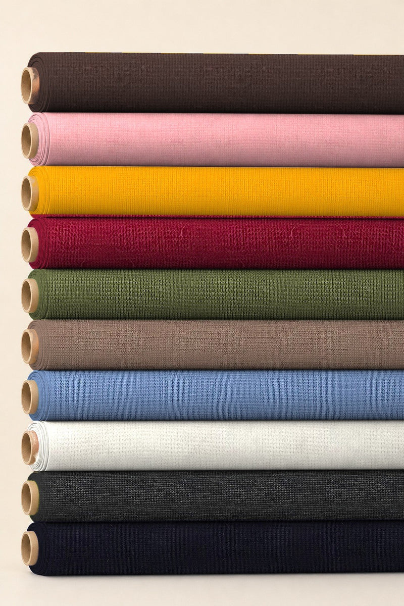 Tela Heavy Ponti lisa por kilo en 10 colores
